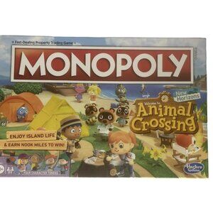 Monopoly Animal Crossing: New Horizons Edition Board Game‎ Hasbro